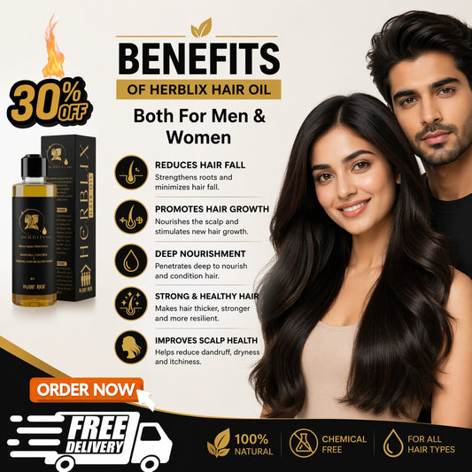 Herblix Hair Repair & Growth Oil -Free from Harsh Chemicals